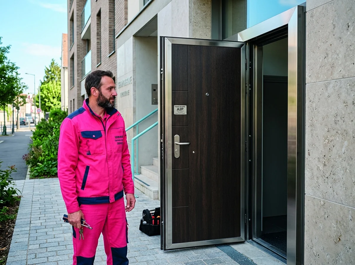 Bloc-porte A2P certifié à Saint-Ouen-l'Aumône