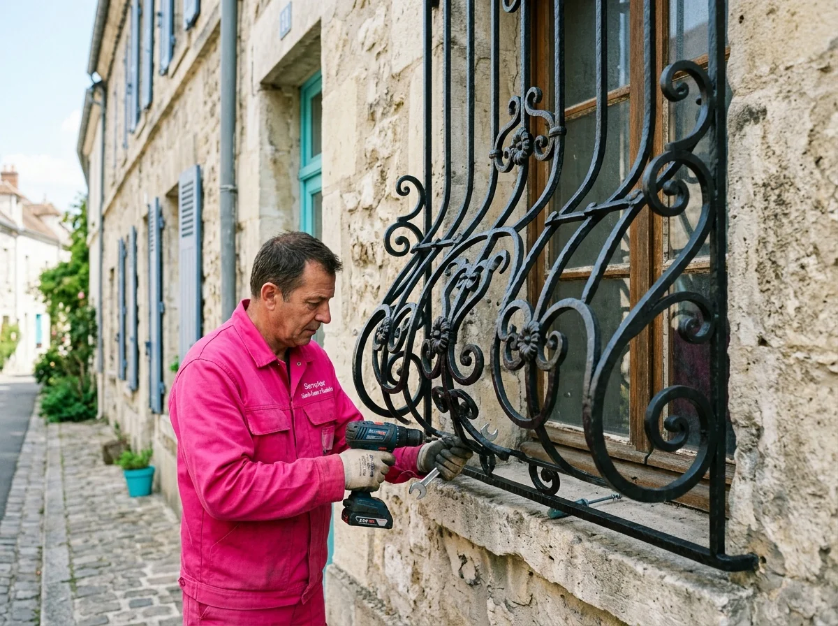 Métallerie · grilles de défense à Saint-Ouen-l'Aumône